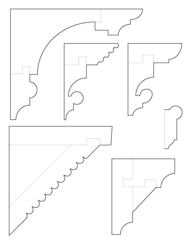 CORNICES AND PICTURE MOULDS