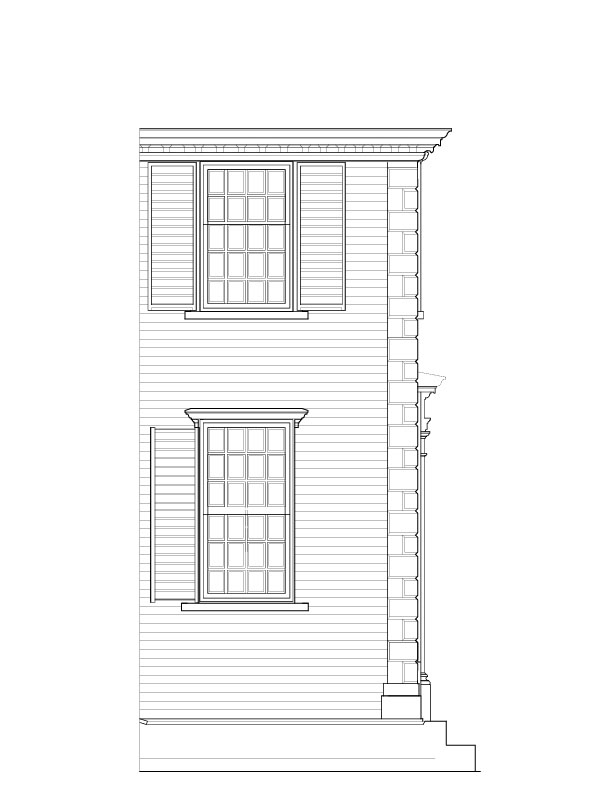 TWO STORY SIDE VESTIBULE