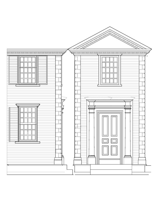 TWO STORY SIDE VESTIBULE