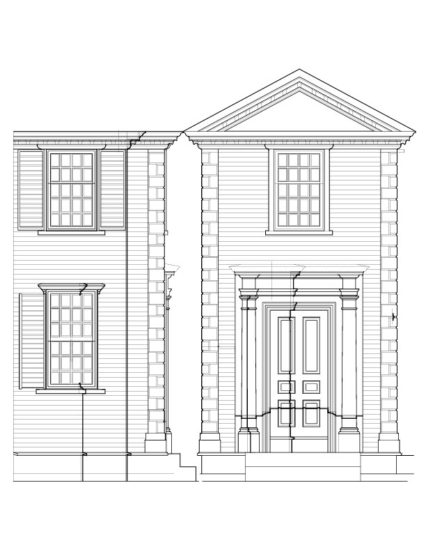 TWO STORY SIDE VESTIBULE