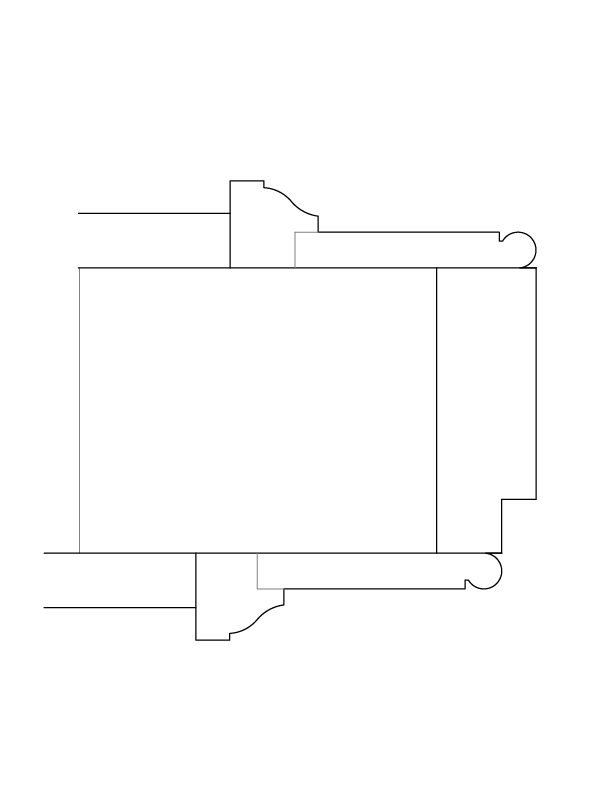 FIRST FLOOR INTERIOR DOOR JAMB