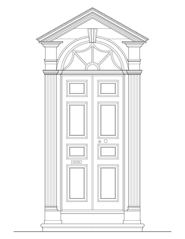 MAIN ENTRANCE ELEVATION