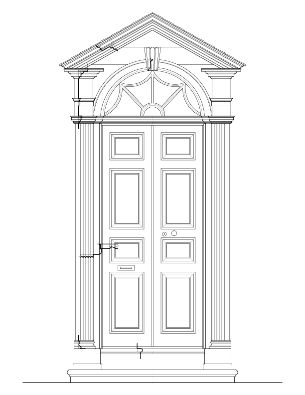 MAIN ENTRANCE ELEVATION