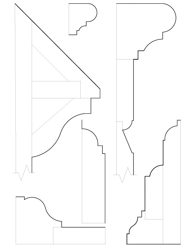 WINDOW ELEVATION MOULDINGS