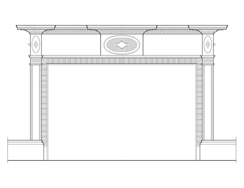 MANTEL SOUTHWEST PARLOR