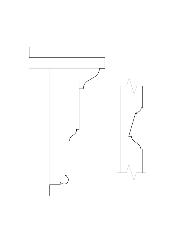 WALL D DOOR MOULDINGS