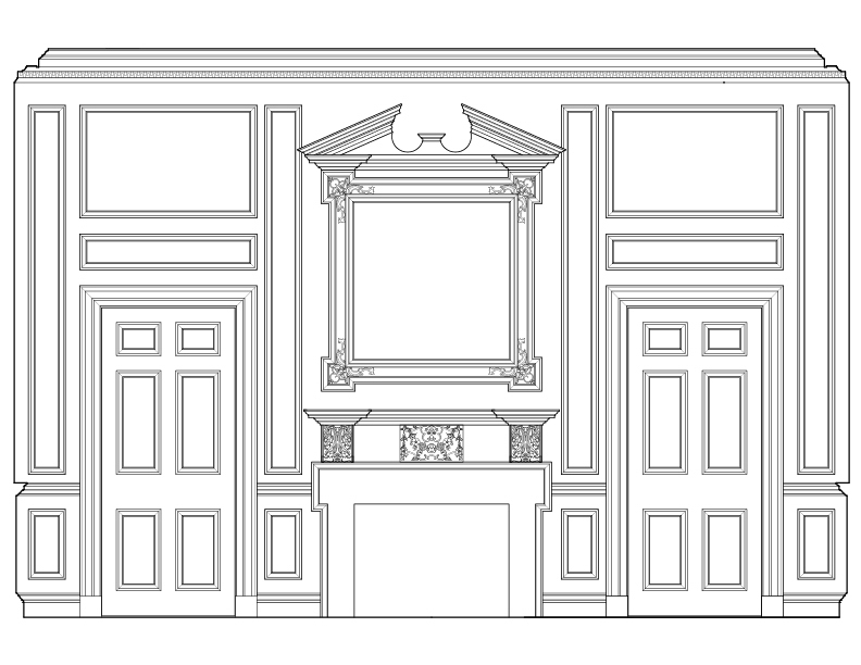 WALL A ELEVATION
