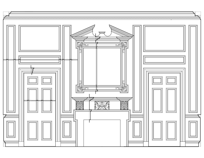 WALL A ELEVATION
