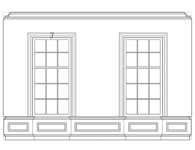 WALL C ELEVATION