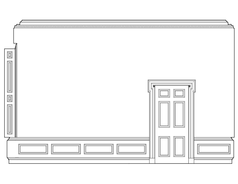 WALL D ELEVATION