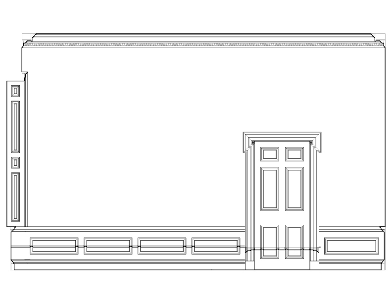 WALL D ELEVATION