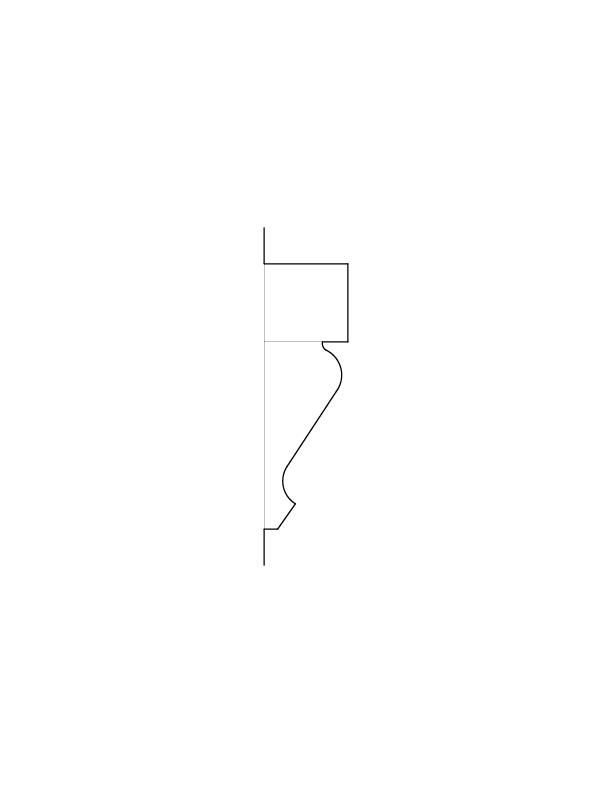 SOUTHWEST FRONT ENTRANCE MOULDING