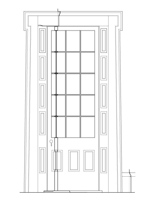 DOOR D ELEVATION