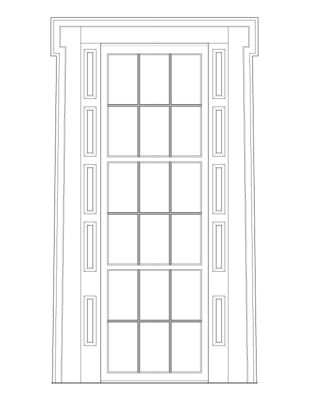 INTERIOR WINDOW C ELEVATION