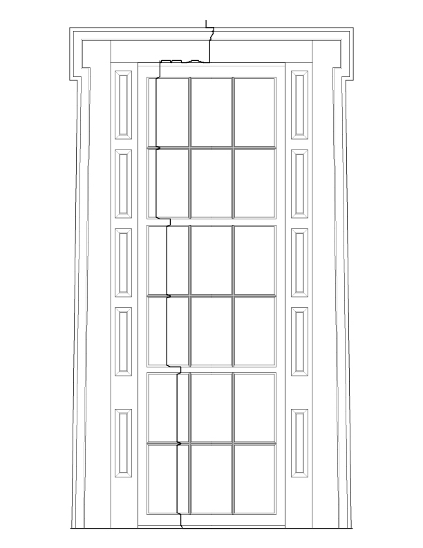 INTERIOR WINDOW C ELEVATION