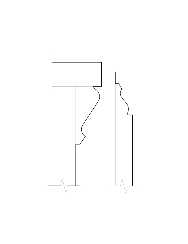 WINDOW B MOULDINGS