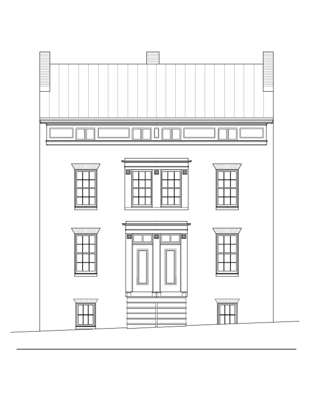 EAST ELEVATION PACA STREET