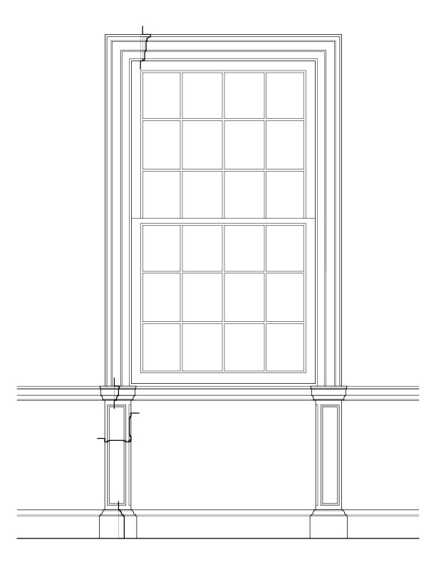 BEDROOM NO. 1 WINDOW ELEVATION