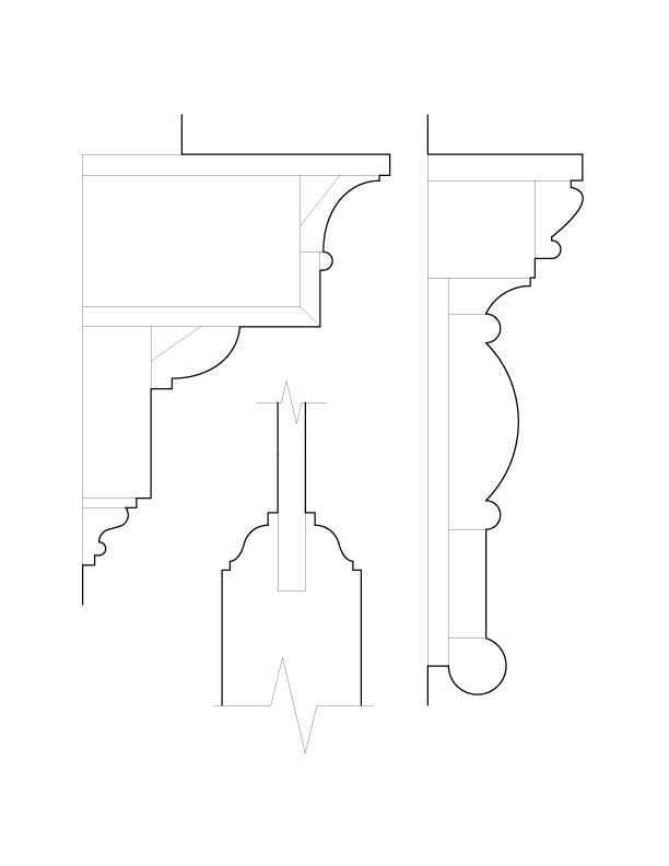 DINING ROOM DOOR MOULDINGS