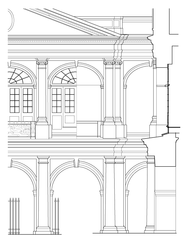 SOUTHEAST FRONT ELEVATION