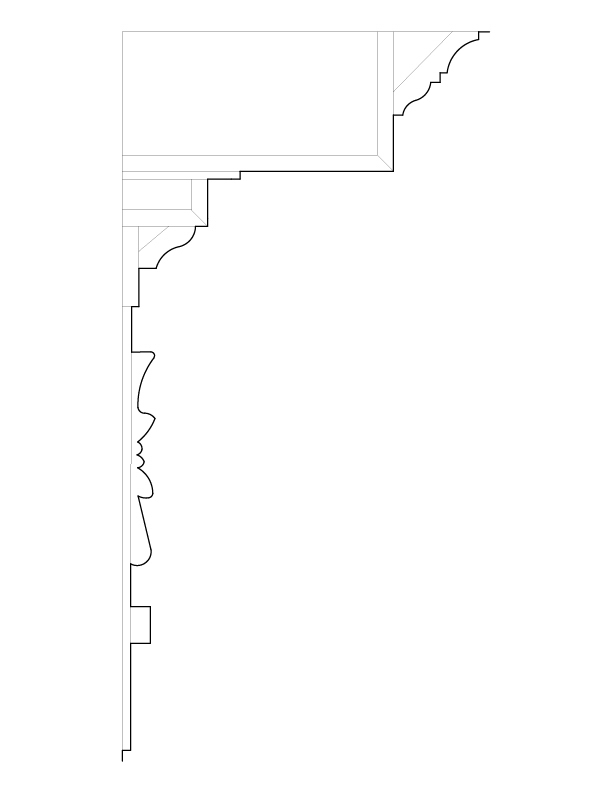 FRONT ENTRANCE MOULDINGS