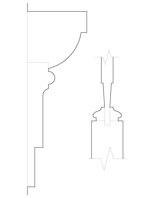 FRONT ENTRANCE MOULDINGS