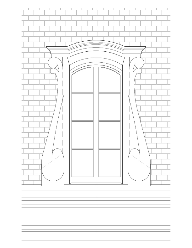 EXTERIOR DORMER ELEVATION