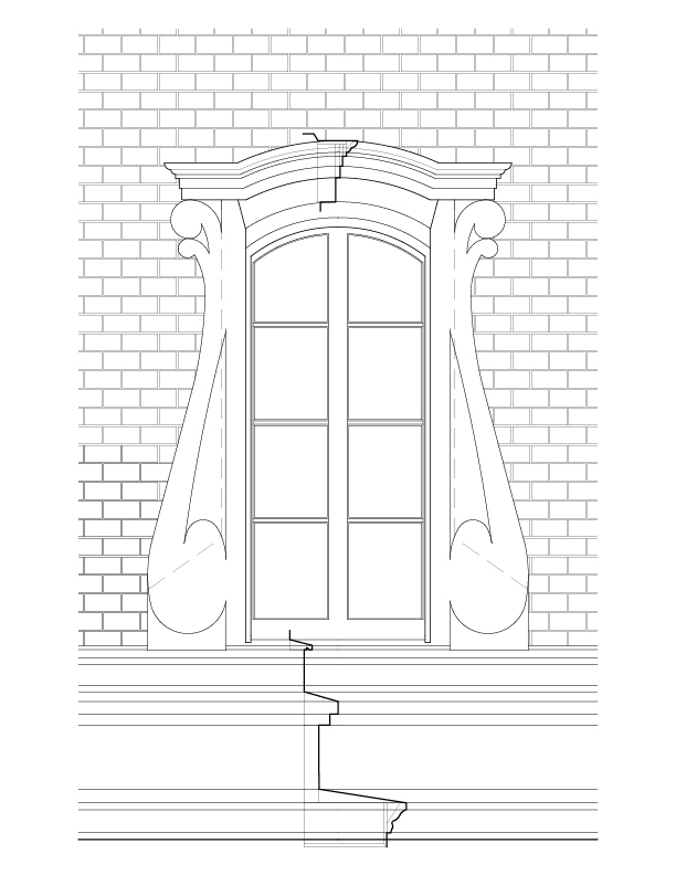 EXTERIOR DORMER ELEVATION