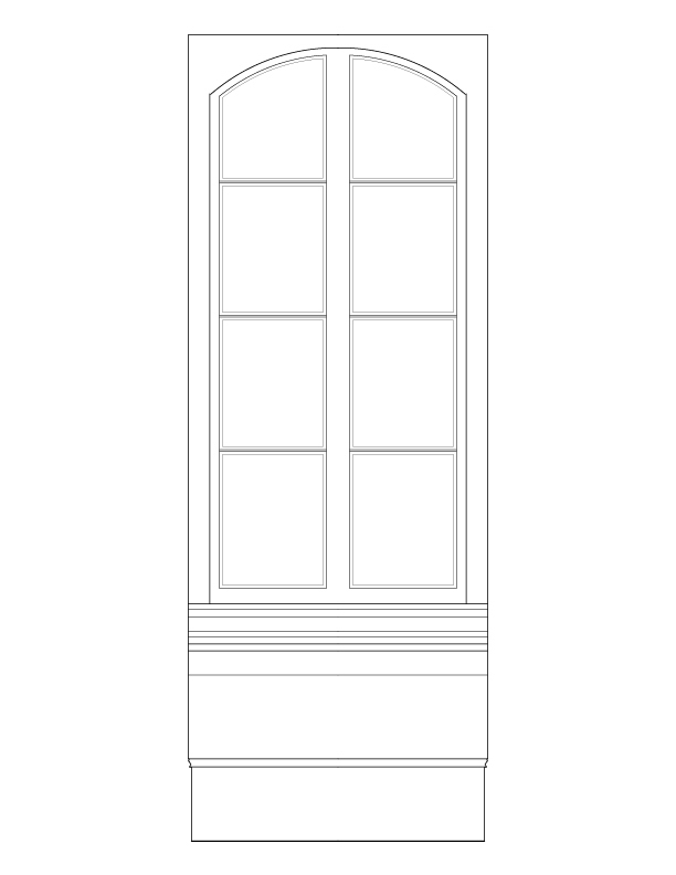 INTERIOR DORMER ELEVATION