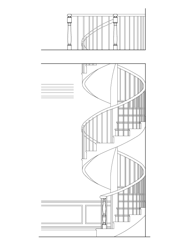 STAIRWAY ELEVATION