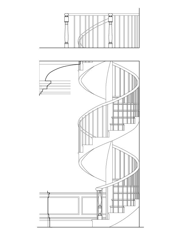 STAIRWAY ELEVATION