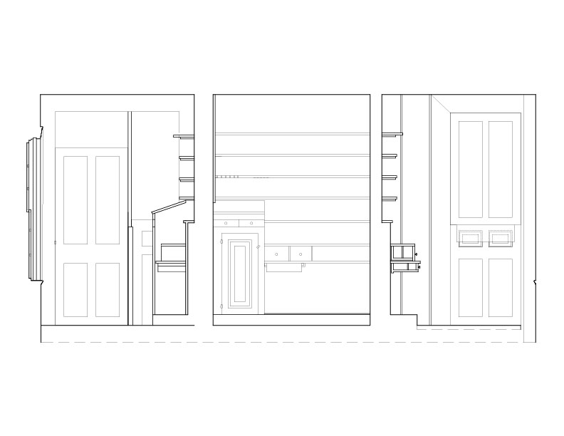 ELEVATIONS OF BAR