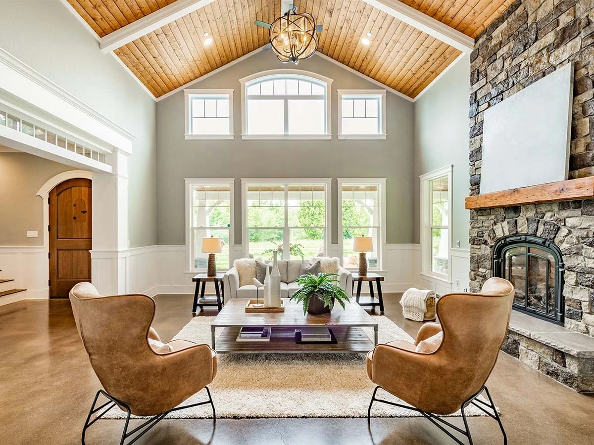 tongue and groove ceiling