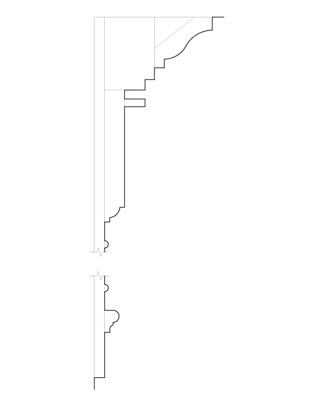 ROOM 201 NORTHWEST MANTEL MOULDINGS