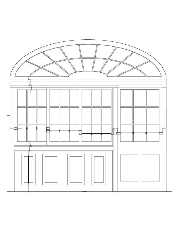 NO. 207 OPENING ELEVATION