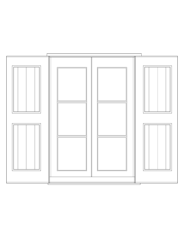 2A EXTERIOR WINDOW ELEVATION