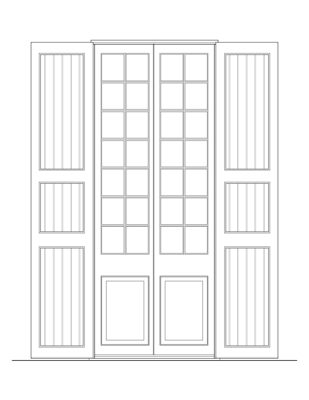DOOR 201 EXTERIOR ELEVATION