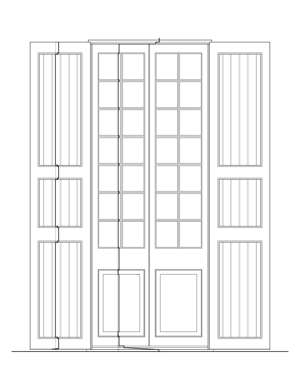 DOOR 201 EXTERIOR ELEVATION