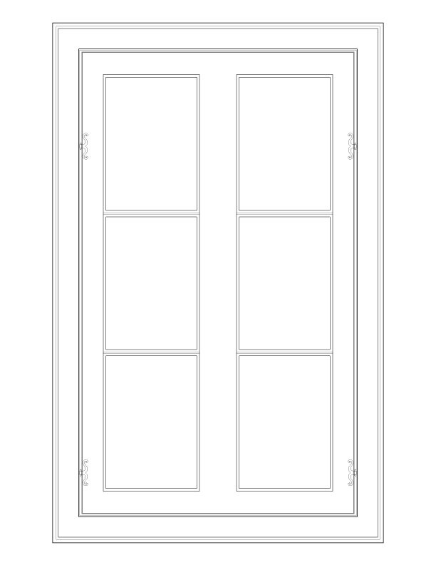 2C EXTERIOR WINDOW ELEVATION