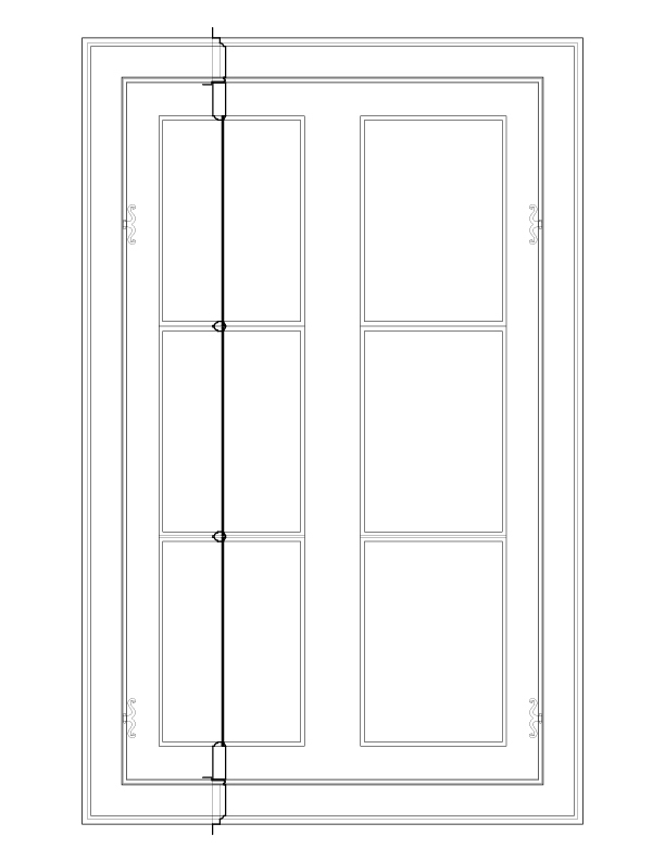 2C EXTERIOR WINDOW ELEVATION