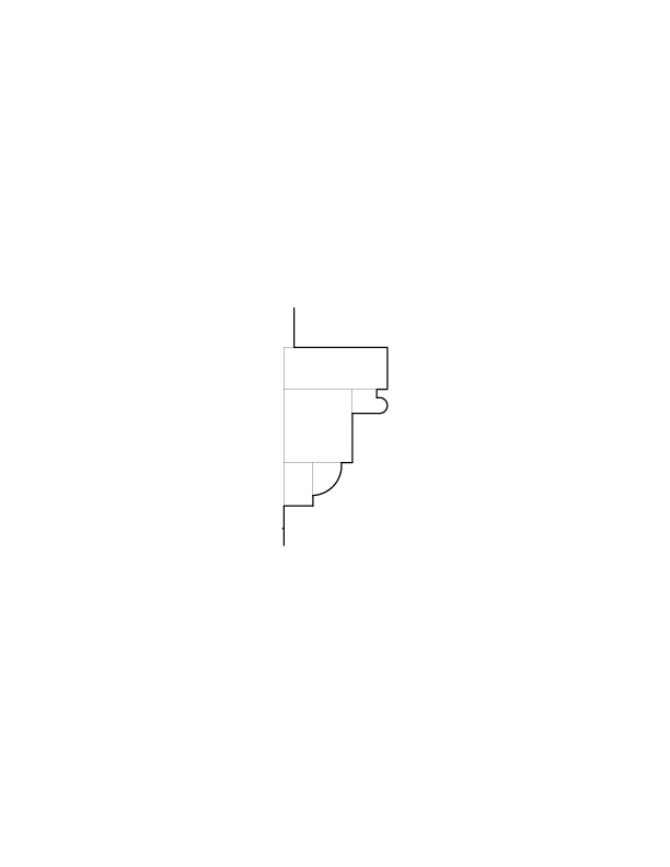 2D EXTERIOR WINDOW MOULDING