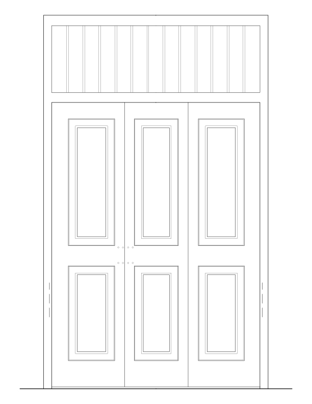 DOOR 101 EXTERIOR ELEVATION