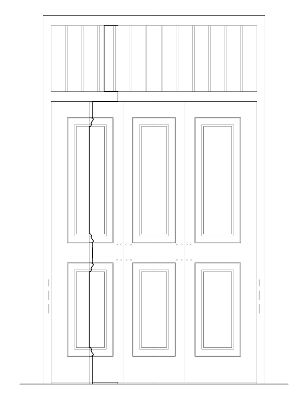 DOOR 101 EXTERIOR ELEVATION