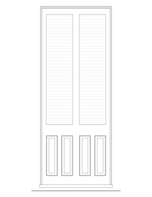 DOOR 201 EXTERIOR ELEVATION