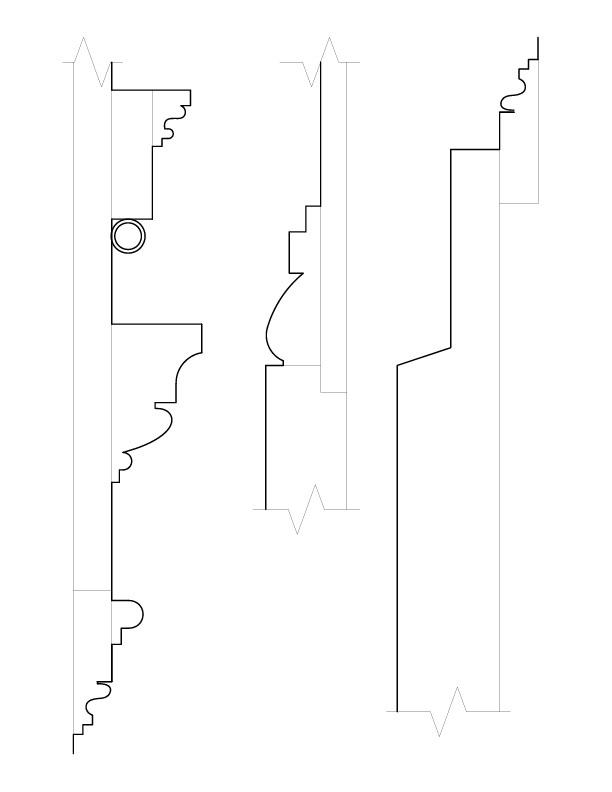 VESTIBULE MOULDINGS