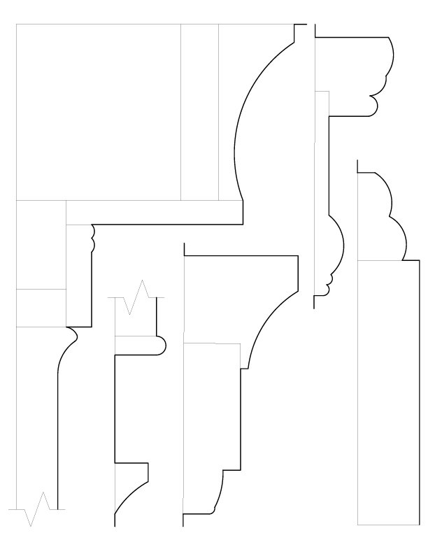 OFFICE ROOM MOULDING DETAILS