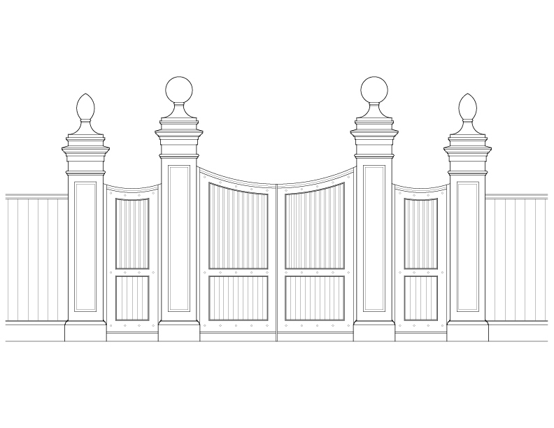 GATEWAY REAR ELEVATION