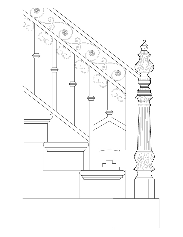 EXTERIOR STAIR DETAILS