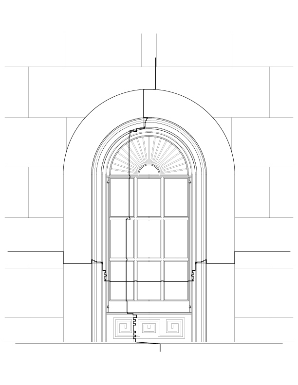 WINDOW 1 EXTERIOR ELEVATION