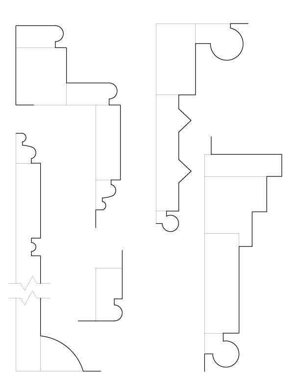 WINDOW 1 MOULDINGS